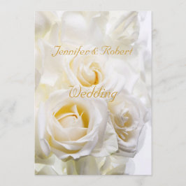 Rozen Dream Wedding Uitnodiging