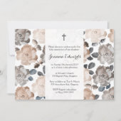  Rozen Eerste Communie Doop Kaart (Voorkant)