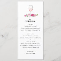 Rozen. Elegant roze bruiloft. Glas wijn