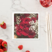 Rozen en baby ademluiers servet (Insitu)