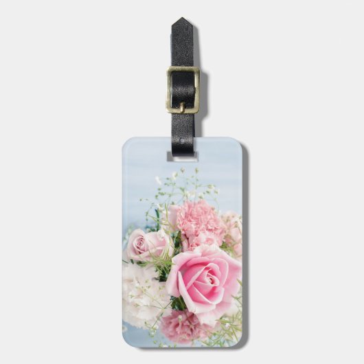 Rozen en Baby Bagagelabel (Voorkant verticaal)