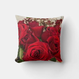 Rozen en babyadem kussen