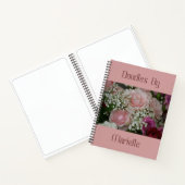 Rozen en babyzakboekje notitieboek (Binnen)