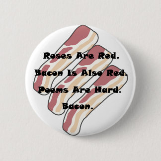 Rozen en bacteriën ronde button 5,7 cm