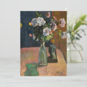 Rozen en beeldje | Paul Gauguin (Staand voorkant)