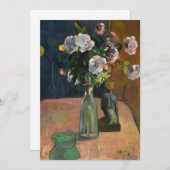 Rozen en beeldje | Paul Gauguin (Voorkant / Achterkant)