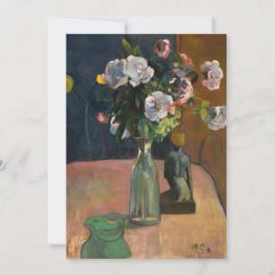 Rozen en beeldje   Paul Gauguin