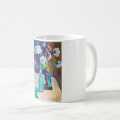 Rozen en beeldjes, gauguin koffiemok (Voorkant rechts)