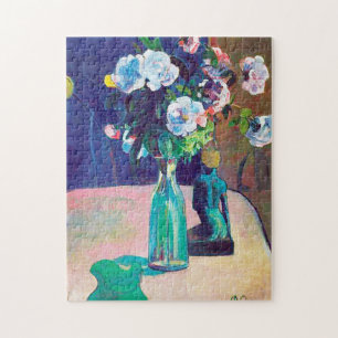 Rozen en beeldjes, gauguin legpuzzel