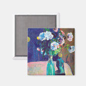 Rozen en beeldjes, gauguin magneet (Voorkant / Achterkant)