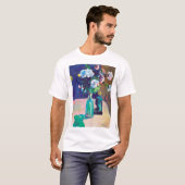 Rozen en beeldjes, gauguin t-shirt (Voorkant volledig)