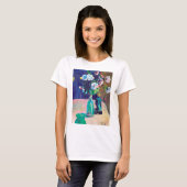 Rozen en beeldjes, gauguin t-shirt (Voorkant volledig)