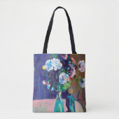 Rozen en beeldjes, gauguin tote bag (Voorkant)