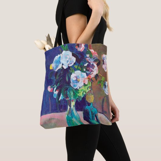 Rozen en beeldjes, gauguin tote bag (Dichtbij)