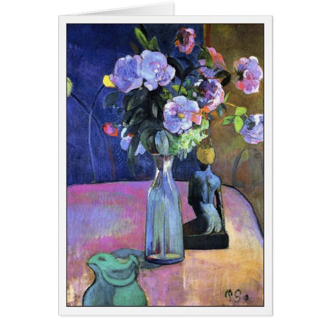 Rozen en beeldjes van Gauguin (Voorkant)