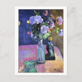 Rozen en beeldjes van Gauguin Briefkaart