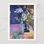 Rozen en beeldjes van Gauguin Briefkaart (Voorkant)