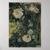 Rozen en Beetle van Vincent van Gogh,  kunst Poster (Voorkant)