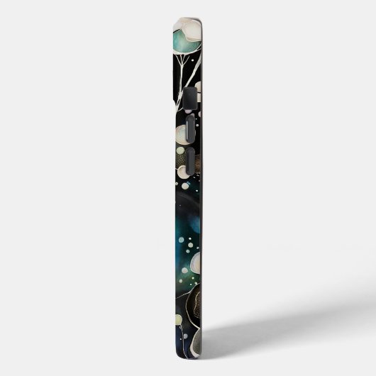 Rozen en bellen Abstract Case-Mate iPhone Case (Achterkant / Links)