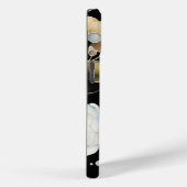 Rozen en bellen Abstract Case-Mate iPhone Case (Achterkant / Rechts)