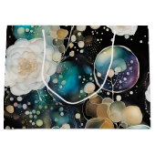 Rozen en bellen Abstract Groot Cadeauzakje (Voorkant)