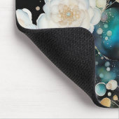 Rozen en bellen Abstract Muismat (Hoek)