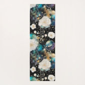 Rozen en bellen Abstract Yogamat (Achterkant)