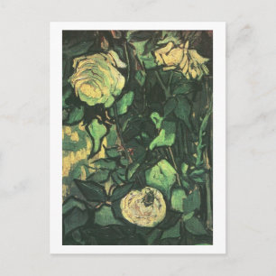 Rozen en bier, Van Gogh Fine Art Briefkaart