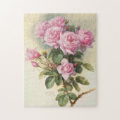 Rozen en bijen Paul de Longpre Fine Art Legpuzzel (Verticaal)