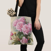 Rozen en bijen Paul de Longpre Fine Art Tote Bag (Dichtbij)