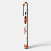 Rozen en bladeren Case-Mate iPhone case (Achterkant / Links)