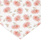 Rozen en bladeren tafelkleed (Gekanteld)