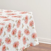 Rozen en bladeren tafelkleed (Voorbeeld)