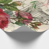 Rozen en Bloemen Ephemera Cadeaupapier (Hoek)