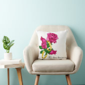 Rozen en bruiloft Amerikaanse MoJo Pillow Kussen (Stoel)