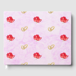 Rozen en bruiloft gastenboek