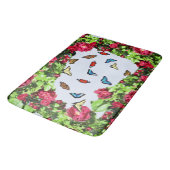 ROZEN EN BUTTERFLIES Bath Mat (Gekanteld)