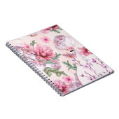Rozen en Cherry Blossom Notitieboek (Rechterzijde)