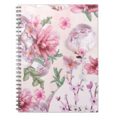 Rozen en Cherry Blossom Notitieboek (Voorkant)