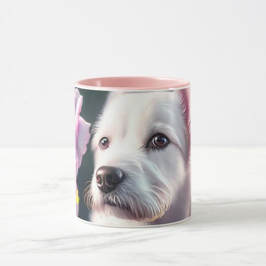 Rozen en Collectie van de bloedstolling Mok (Midden)