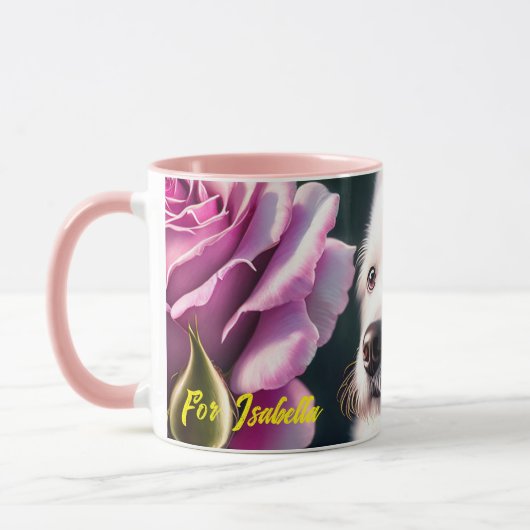 Rozen en Collectie van de bloedstolling Mok (Links)