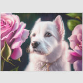 Rozen en Collectie van de bloedstolling Tissuepapier (Voorkant)