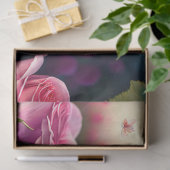 Rozen en Collectie van zoete honden Tissuepapier (Geschenk)