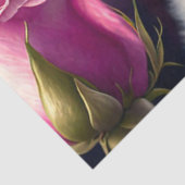 Rozen en Collectie van zoete honden Tissuepapier (Detail)