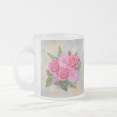 Rozen en Dahlia's Matglas Koffiemok (Links)