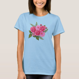 Rozen en Dahlias T-shirt