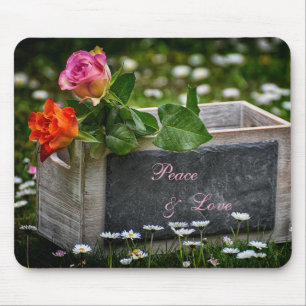 Rozen en Daises Muismat