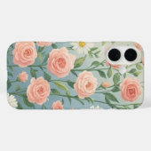Rozen en Daisy bloemen Case-Mate iPhone Case (Achterkant (horizontaal))