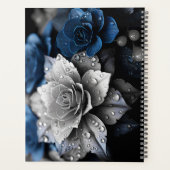 Rozen en Dauwdruppels Floral Planner (Achterkant)