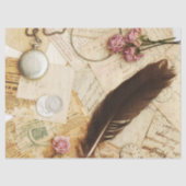 Rozen en doezelaar voor bureaus tissuepapier (Voorkant)